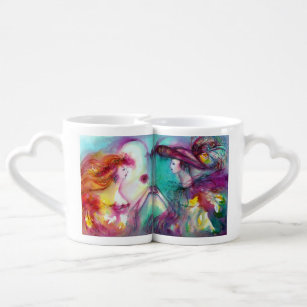Tazas Del Maquillaje Para Parejas Tazas Del Maquillaje Para Parejas