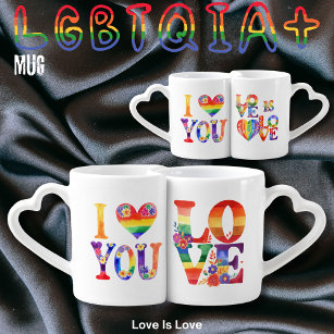 Set De Tazas De Café Regalos para parejas homosexuales LGBTQIA personal