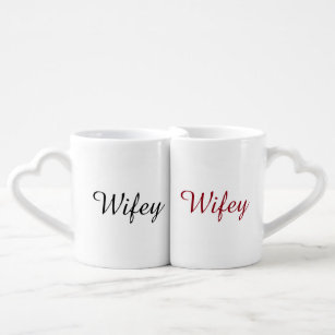 Set De Tazas De Café Wifey Dos Novias