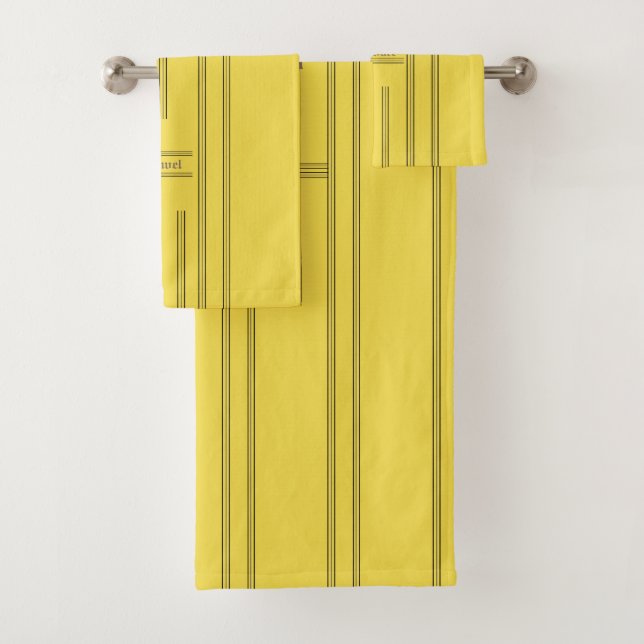 Set de toallas de baño (In situ)