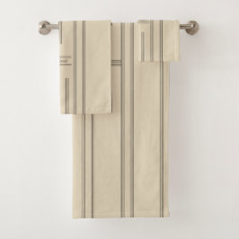 Set de toallas de baño