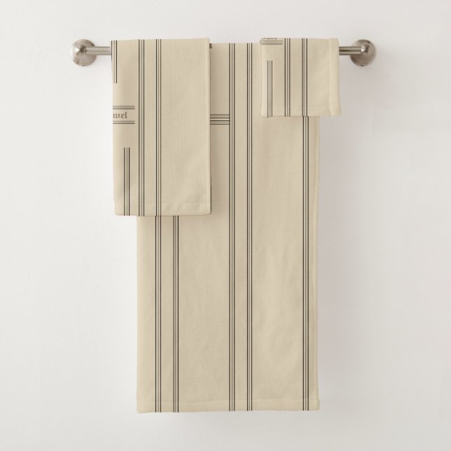 Set de toallas de baño (In situ)