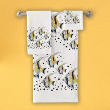 Set de toallas de baño Angelfish