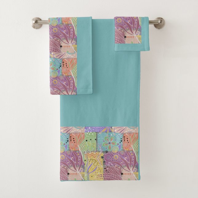 Set de toallas de baño asciugamani bagno (In situ)