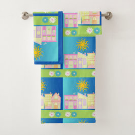 Set de toallas de baño asciugamani bagno