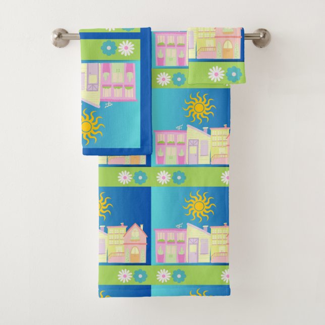 Set de toallas de baño asciugamani bagno (In situ)