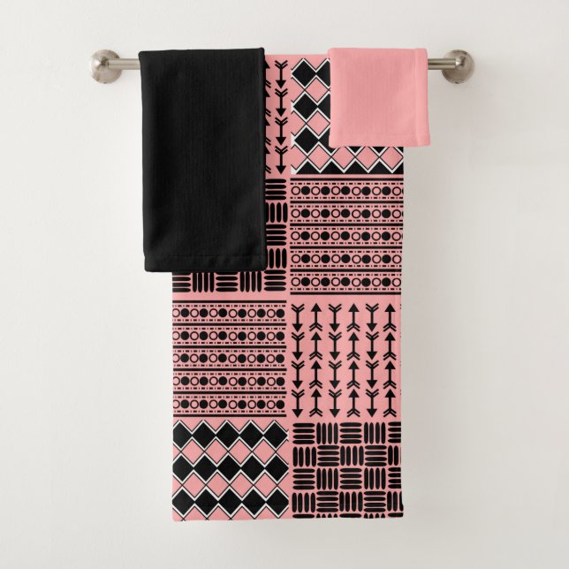 Set de toallas de baño Boho Quilt (In situ)