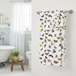Set de toallas de baño Butterflies