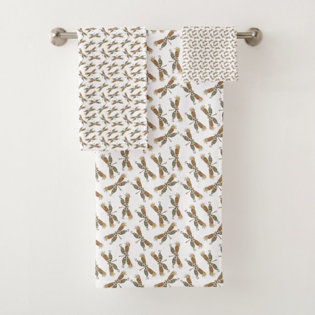 Set de toallas de baño con decoración temática de  (In situ)