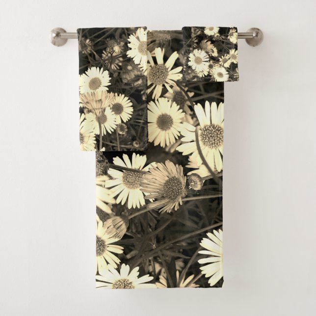 Set de toallas de baño Daisies (In situ)
