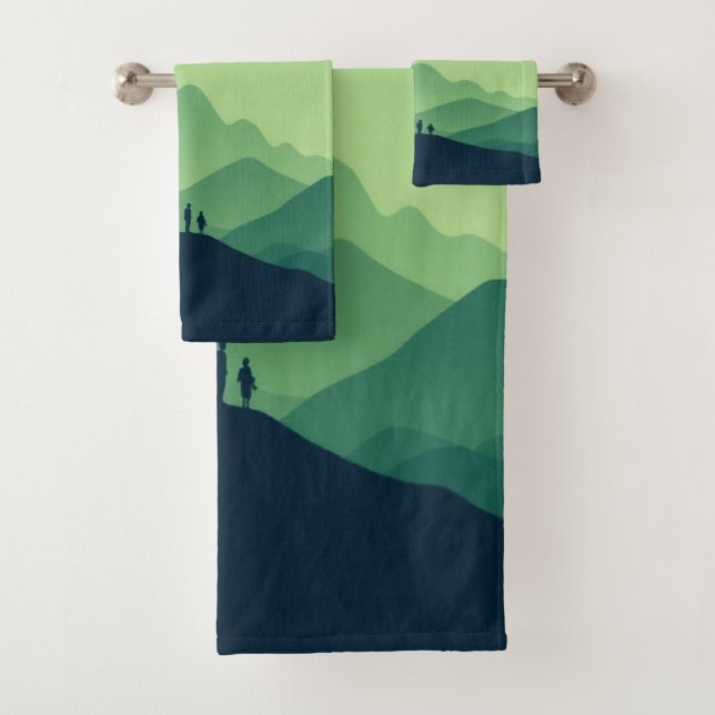 Set de toallas de baño de algodón premium - suave  (In situ)