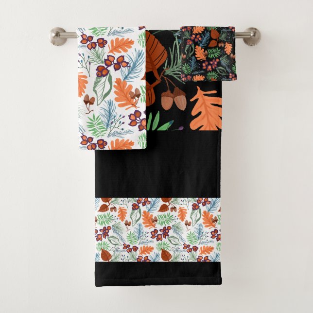 Set de toallas de baño de aroma forestal (In situ)