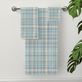 Set de toallas de baño de Clan McFig Tartán Plaid