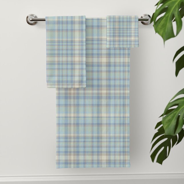Set de toallas de baño de Clan McFig Tartán Plaid (Subido por el creador)
