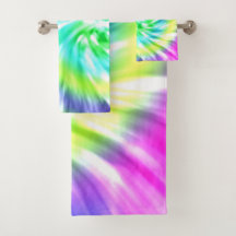 Set de toallas de baño de diseño de tinte