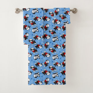 Set de toallas de baño de estilo kiniArt