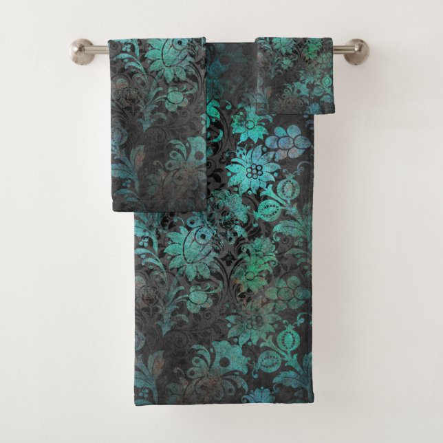 Set de toallas de baño de Gótico de época victoria (In situ)