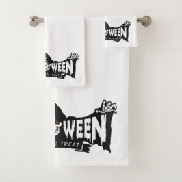 Set de toallas de baño de Halloween de Grim Reaper