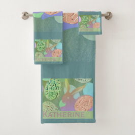 Set de toallas de baño de huevos para bolas de con