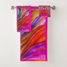 Set de toallas de baño de inspiración del desierto