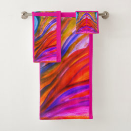 Set de toallas de baño de inspiración del desierto