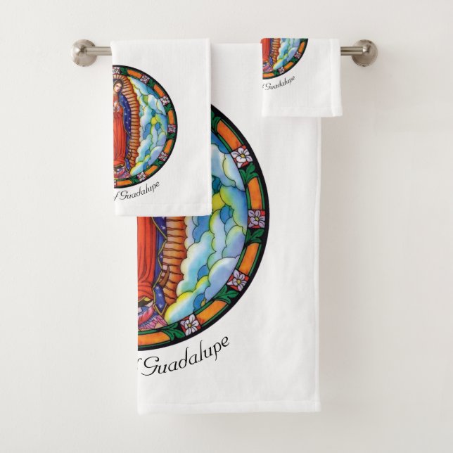 Set de toallas de baño de Nuestra Señora de Guadal (In situ)