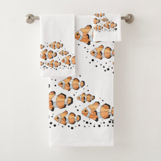 Set de toallas de baño de pez lobo