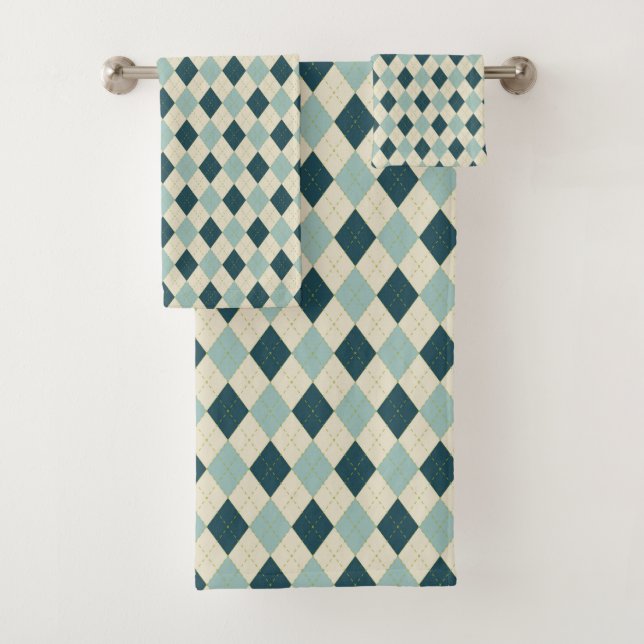 Set de toallas de baño de plástico (In situ)