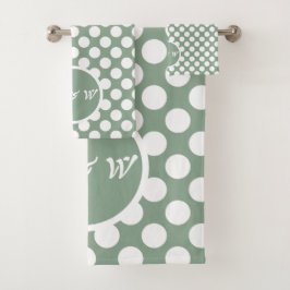 Set de toallas de baño de poliéster moderno de pol