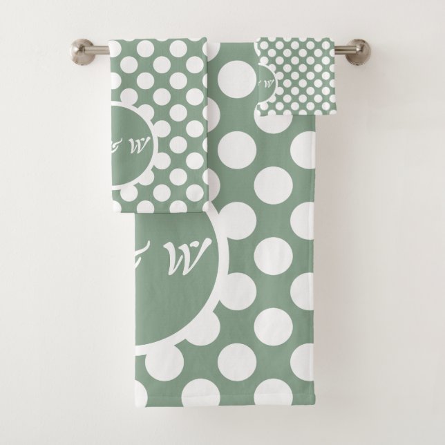 Set de toallas de baño de poliéster moderno de pol (In situ)