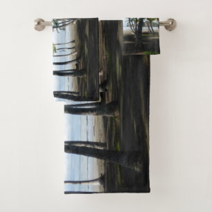 Set de toallas de baño en la playa de Sámara