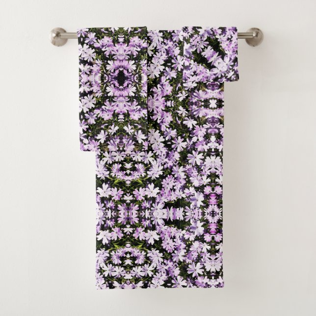 Set de toallas de baño - Flox de lavanda (In situ)