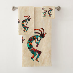 Set de toallas de baño Kokopelli para el suroeste