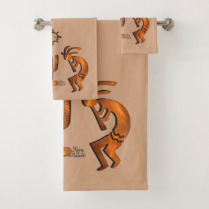 Set de toallas de baño Kokopelli para el suroeste