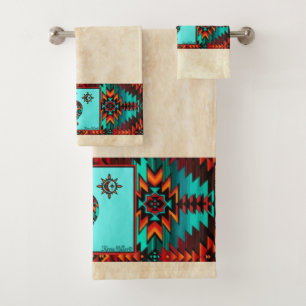 Set de toallas de baño Kokopelli para el suroeste