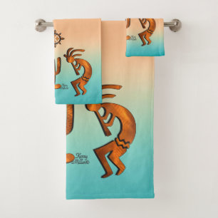 Set de toallas de baño Kokopelli para el suroeste
