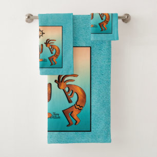 Set de toallas de baño Kokopelli para el suroeste