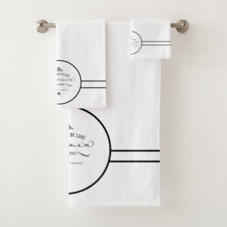 Set de toallas de baño Le Bain Paris