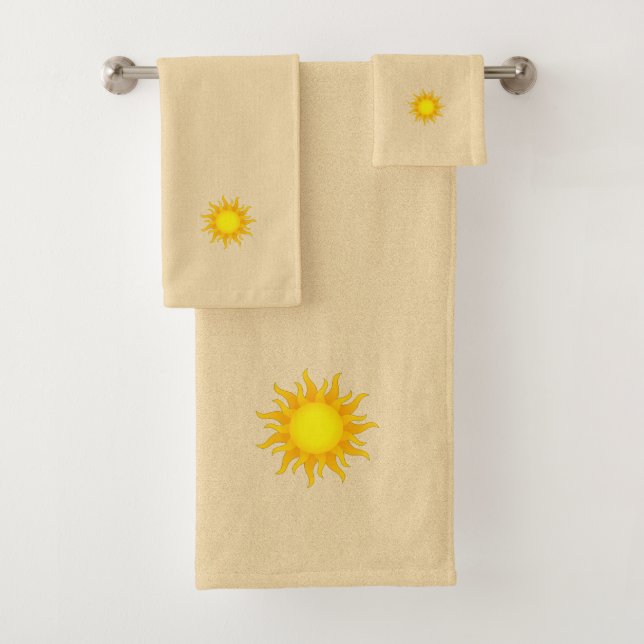 Set de toallas de baño para el sol (In situ)