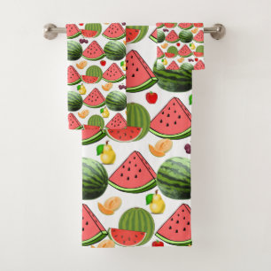 Set de toallas de baño para ensalada de frutas