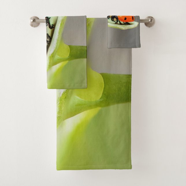 Set de toallas de baño para escarabajos de diseño (In situ)