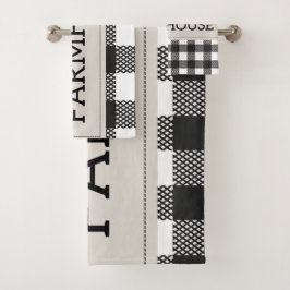 Set de toallas de baño para granjas