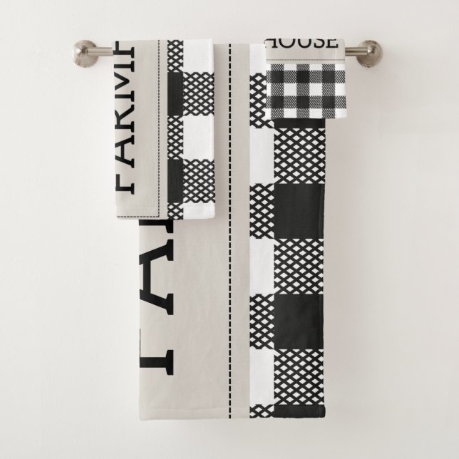 Set de toallas de baño para granjas (In situ)