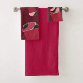 Set de toallas de baño para la colección de regalo