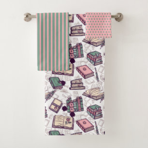 Set de toallas de baño para los amantes de los lib