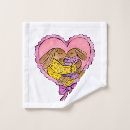 Set de toallas de baño para madres e hijas