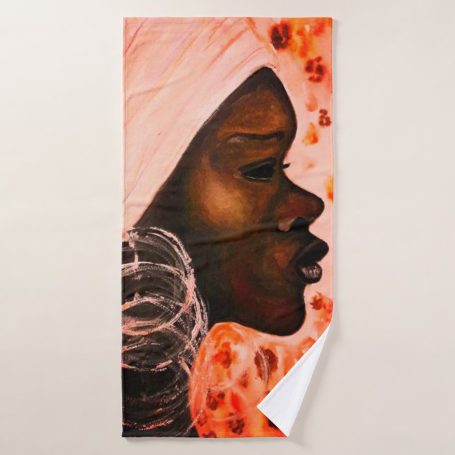 Set de toallas de baño para mujeres de Bonito afri (Toalla de baño)