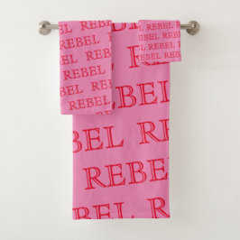 Set de toallas de baño - REBELDE