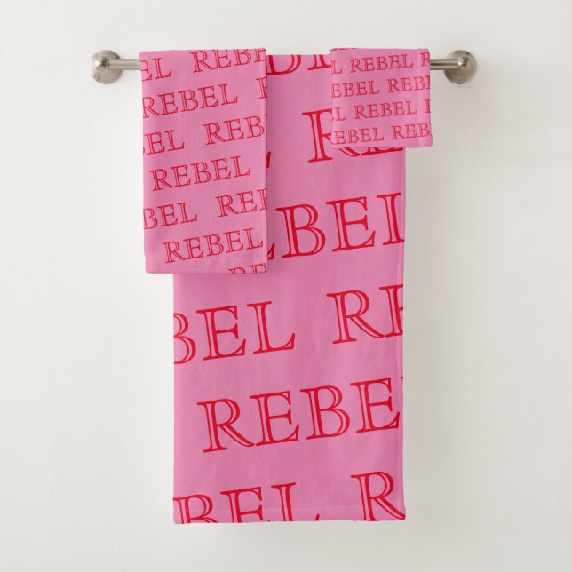 Set de toallas de baño - REBELDE (In situ)