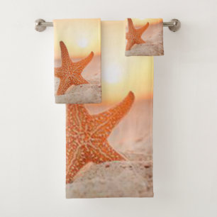 Set de toallas de baño Starfish